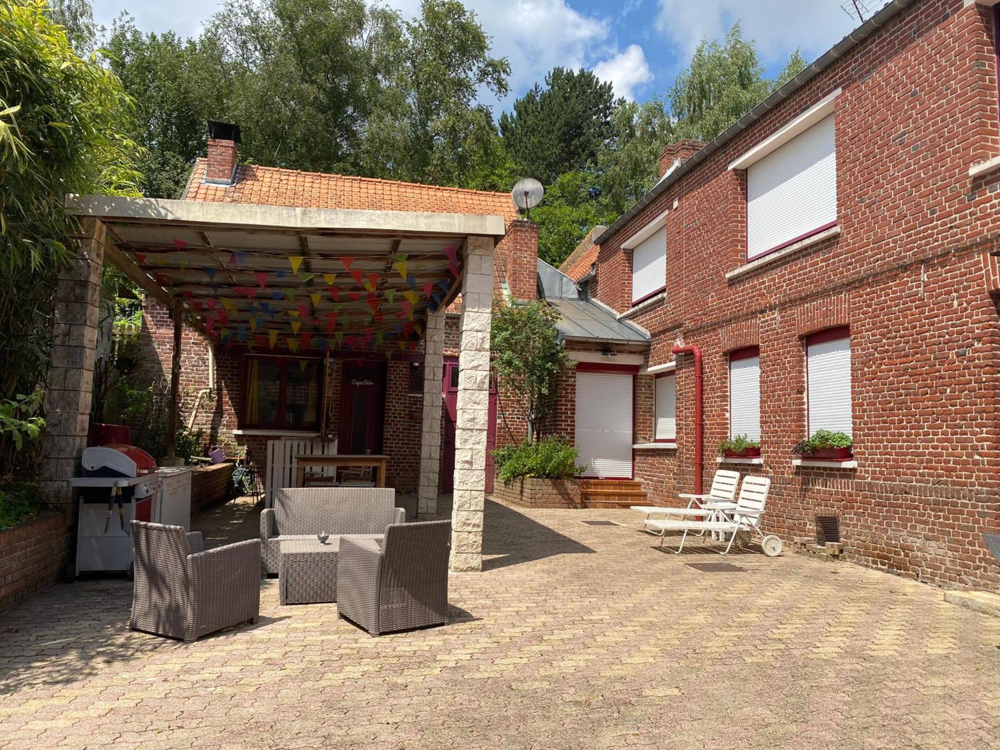 La Fermette A Achicourt - Chambre Zen, Lit Double Avec Grand Bureau Donnant Sur Cour Au Carre Acomodação com café da manhã Exterior foto